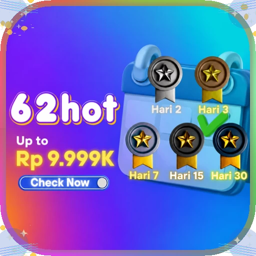 Aplikasi 62hot Terbaru untuk Android dan iOS